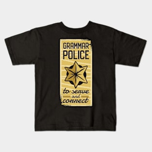 Grammar Police Kids T-Shirt